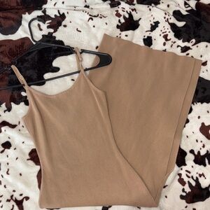 Hera Collection Tan Midi Dress